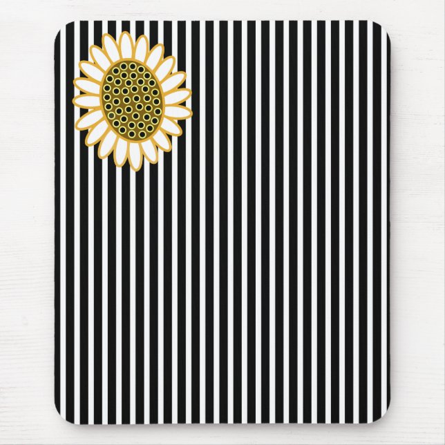 Funky Little Daisy Mouse Pad (Front)