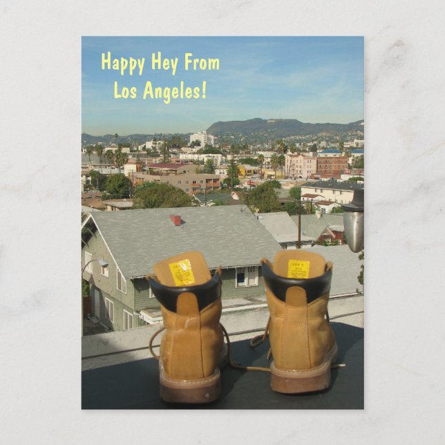 Funky Los Angeles Postcard! Postcard (Front)