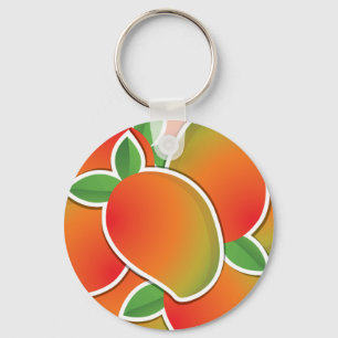 Funky mango keychain