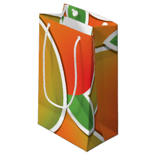 Funky mango small gift bag