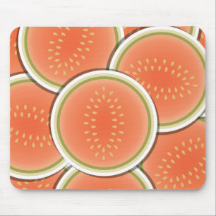Funky melons mouse pad