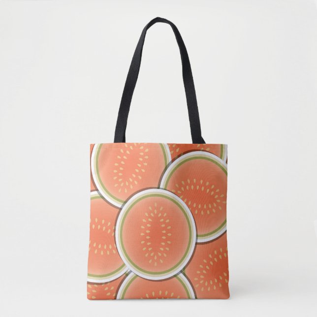 Funky melons tote bag (Front)