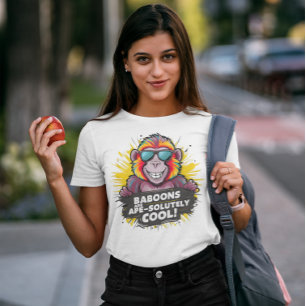 Funky Monkey: Baboons Are Apes Totally Cool T-Shirt