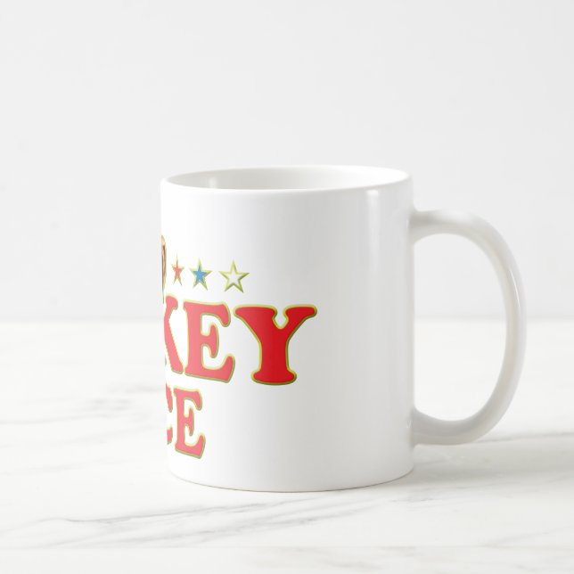 Funky Monkey Face Coffee Mug (Right)