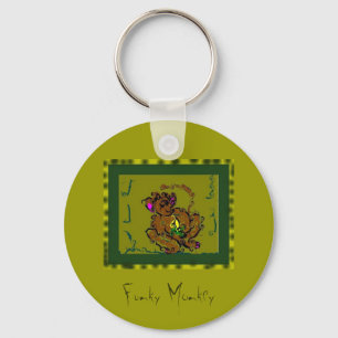 Funky  Monkey Keychain