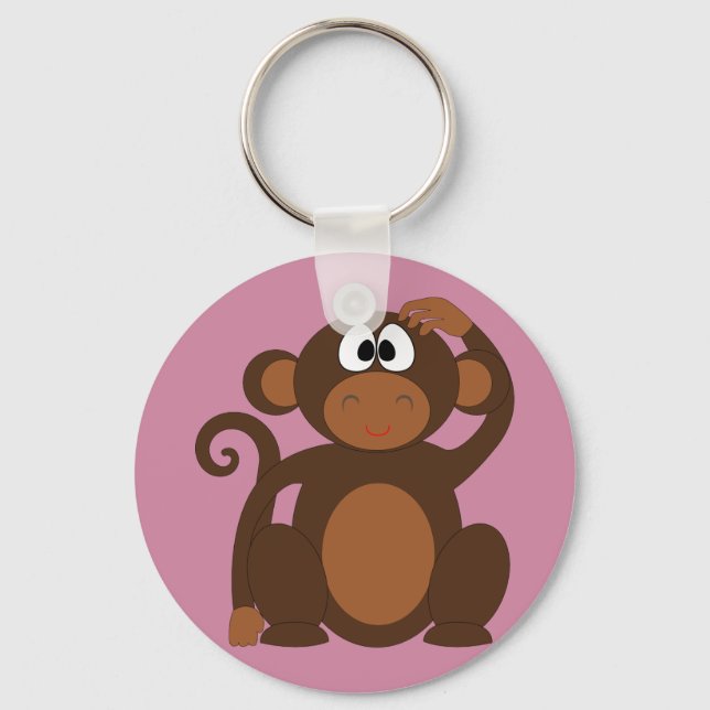 Funky Monkey Keychain (Front)