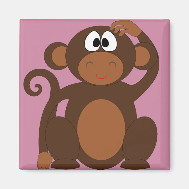 Funky Monkey Magnet (Front)