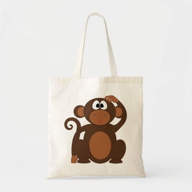 Funky Monkey Tote Bag (Front)