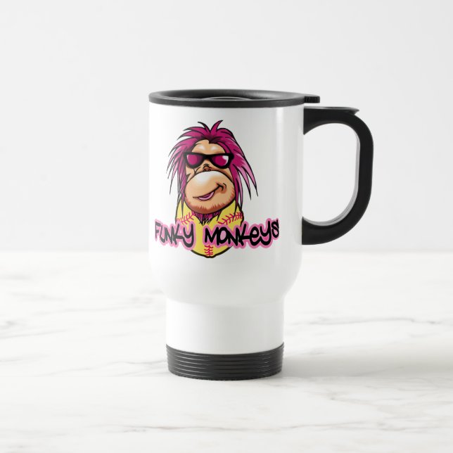 Funky Monkeys mug (Right)