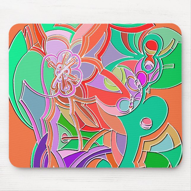 Funky Mouse Pad (Front)