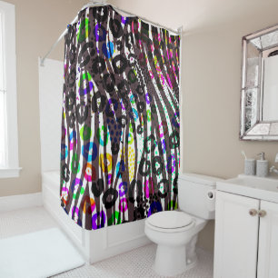 Funky Multi Animal Print Pattern Bright Colours