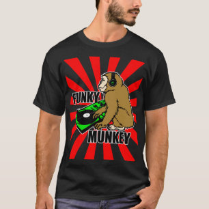Funky Munkey Club Chimp  T-Shirt