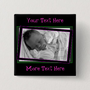Funky Neon Frame Button