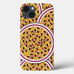 Funky passion fruit iPhone 13 case