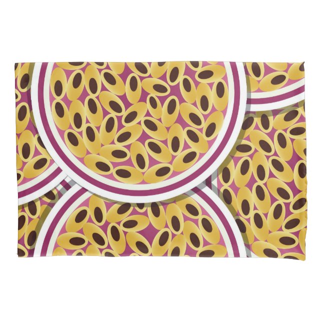 Funky passion fruit pillowcase (Front)