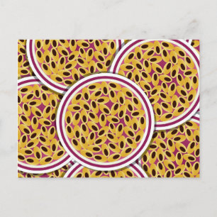 Funky Passion fruit Postcard