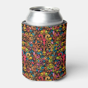 Funky pattern can cooler