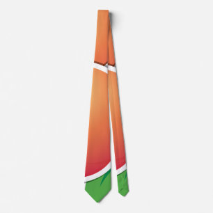 Funky peach tie