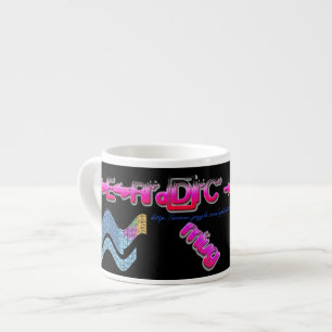 "Funky Periodic Table Mug" Espresso Cup