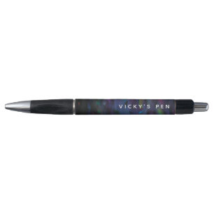 Funky personalised abstract smokey water colour. pen