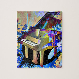 Funky Piano Jigsaw Puzzle