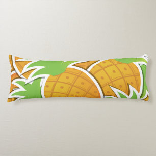 Funky pineapple body pillow