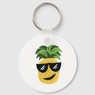 Funky Pineapple Keychain