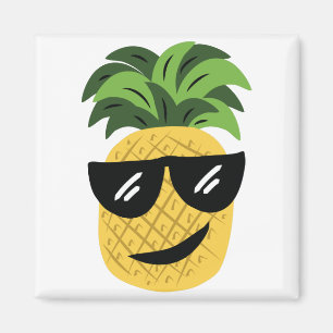 Funky Pineapple Magnet