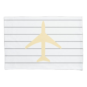Funky Plane Airplane Pilot Aviation Flying Pillowcase
