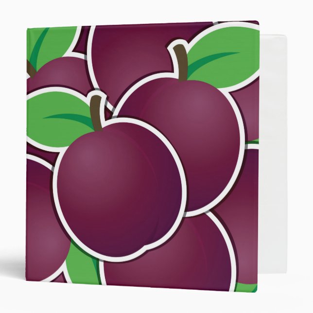 Funky plum binder (Front/Inside)