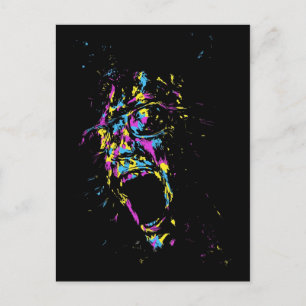 funky postcard