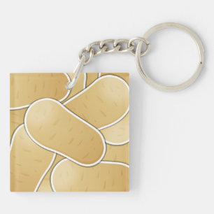 Funky potato keychain