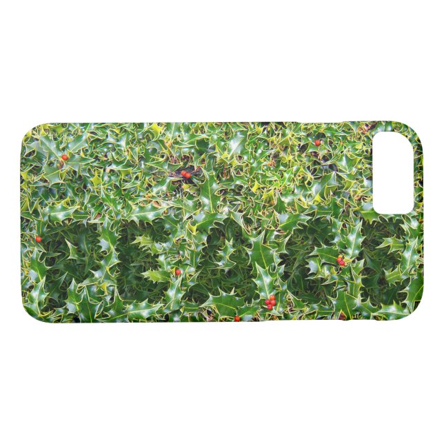 Funky Prickly Peace Holly iPhone cover (Back (Horizontal))