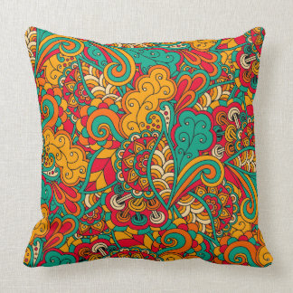 Funky Psychedelic 2_pillow Throw Pillow