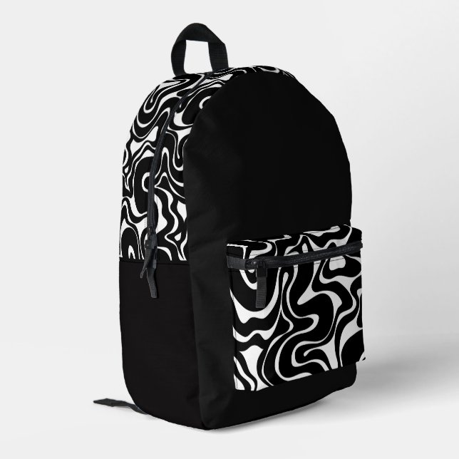 'Funky Psychedelic' Backpack  (Back Corner Left)
