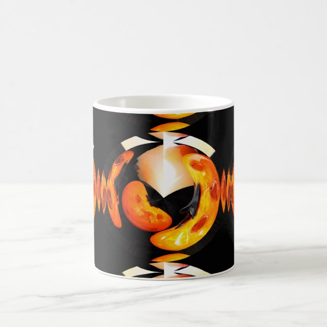 Funky pumpkins coffee mug (Center)