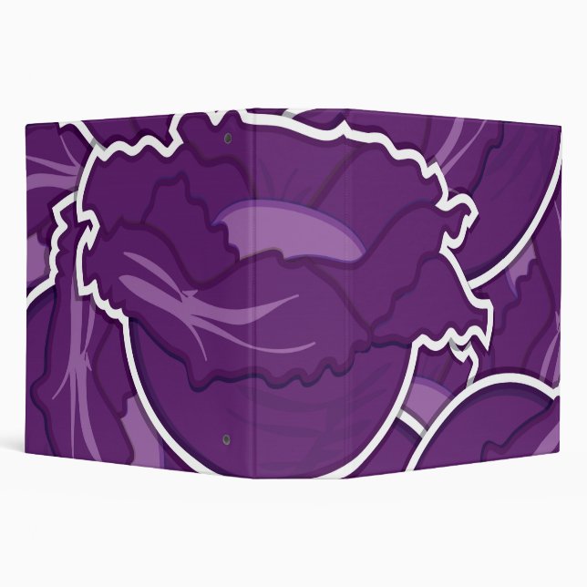 Funky purple cabbage binder (Background)