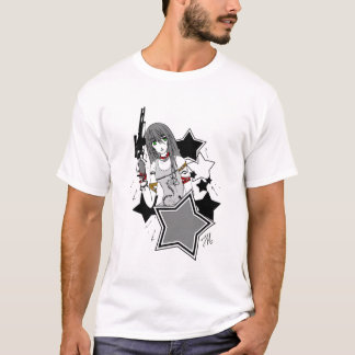 Funky Rabbit Greys w signature T-Shirt