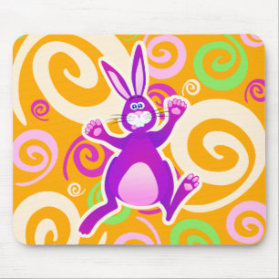 Funky rabbit, mousepad