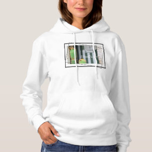 Funky Real Softie Green Cactus Hoodie Top