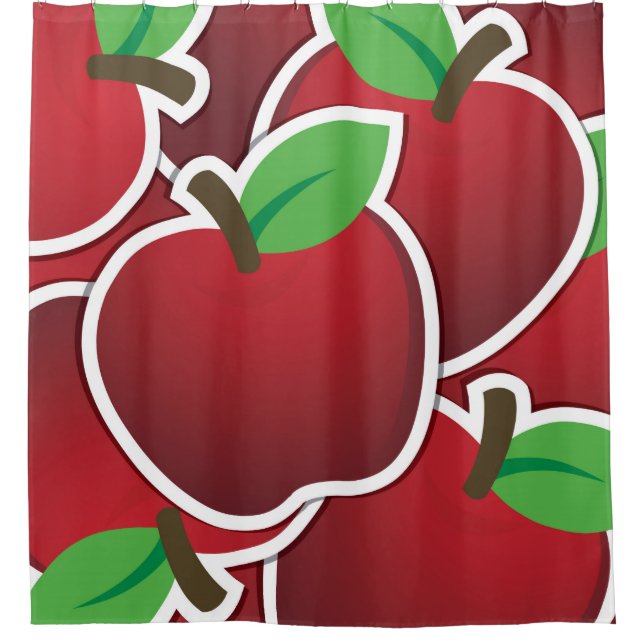 Funky red apples (Front)