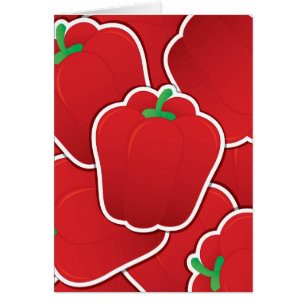 Funky red pepper