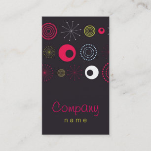 Funky Retro Business Card