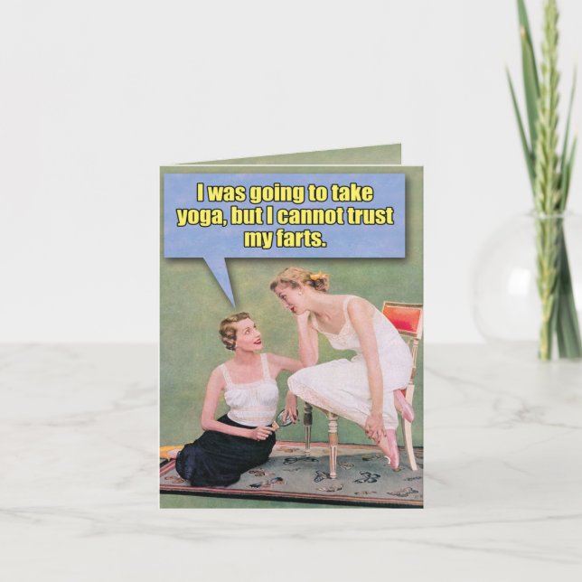 Funky Retro Carte Anniversaire - Faites confiance  (Devant)