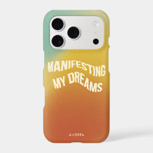 Funky Retro Grainy Gradient Texture Manifestation