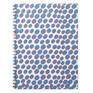 Funky Retro Neon: Vintage Seamless Notebook