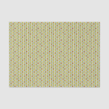 Funky Retro Olive Bead Custom Colours Pattern