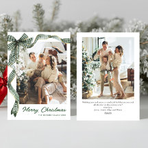 Funky Sage Green Christmas Bow Ribbon 2 Photo