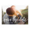 Funky Script Modern Save The Date Card