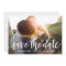 Funky Script Modern Save The Date Card